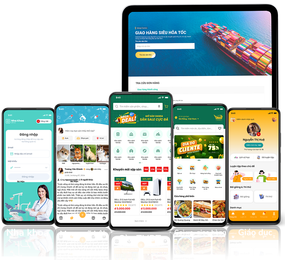 dịch vụ thiết kế app