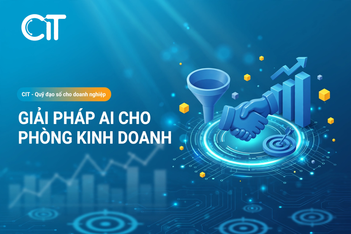 Giải pháp AI cho phòng kinh doanh