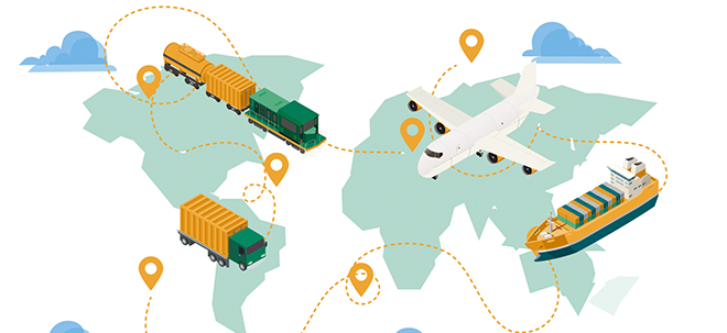 vận tải đa tuyến đa điêm giao