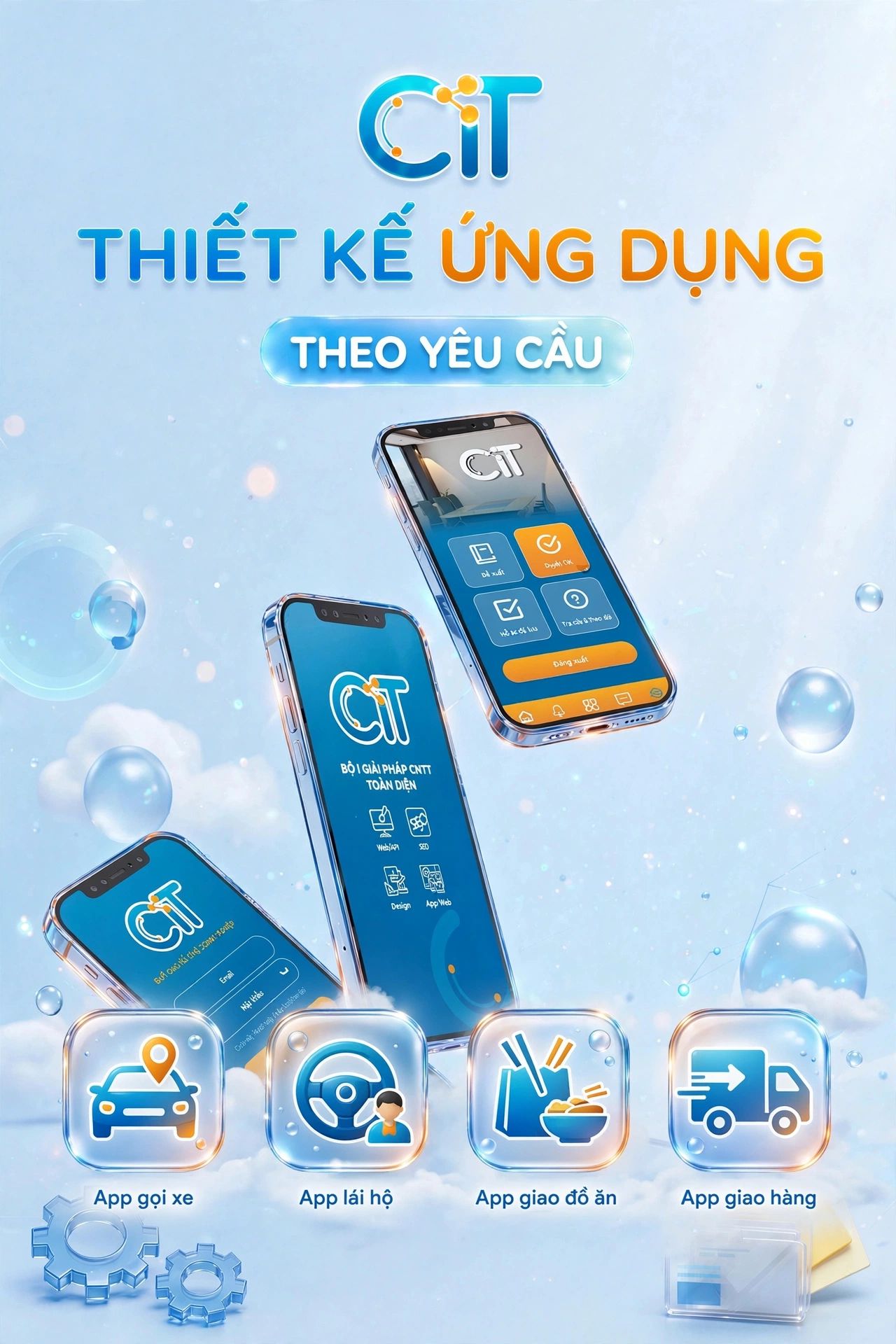 Dịch vụ thiết kế app - CIT Software