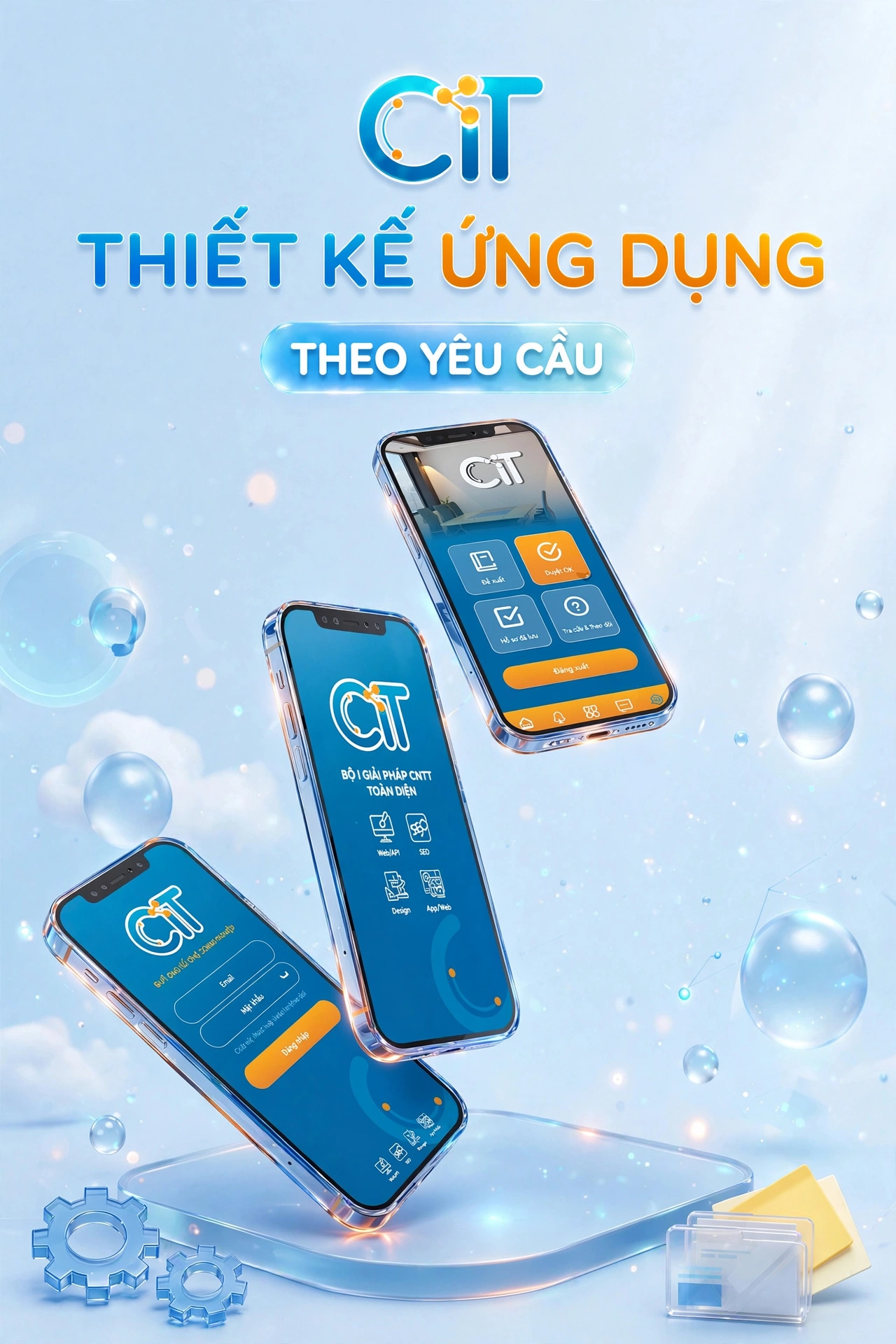 Thiết kế ứng dụng theo yêu cầu