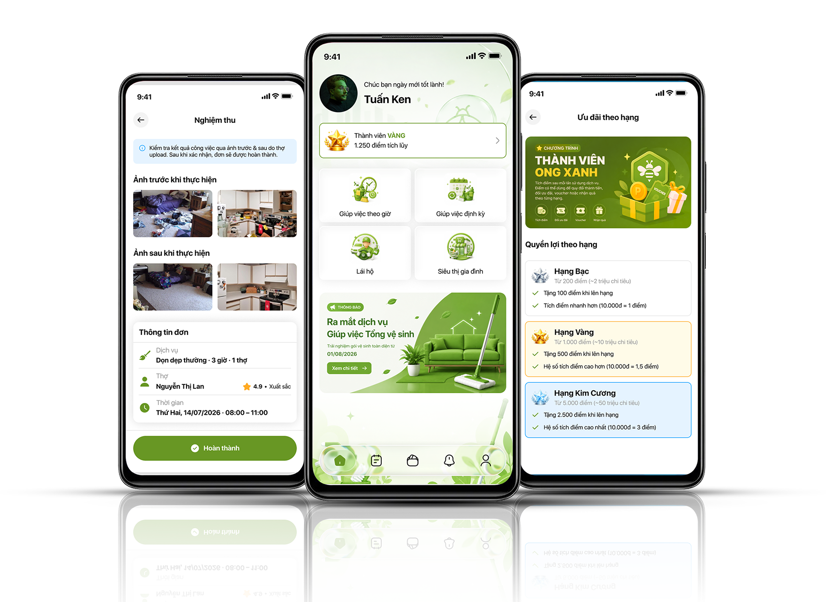 ứng dụng giúp việc