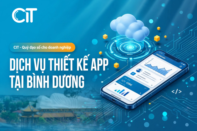 thiết kế app tại bình dương