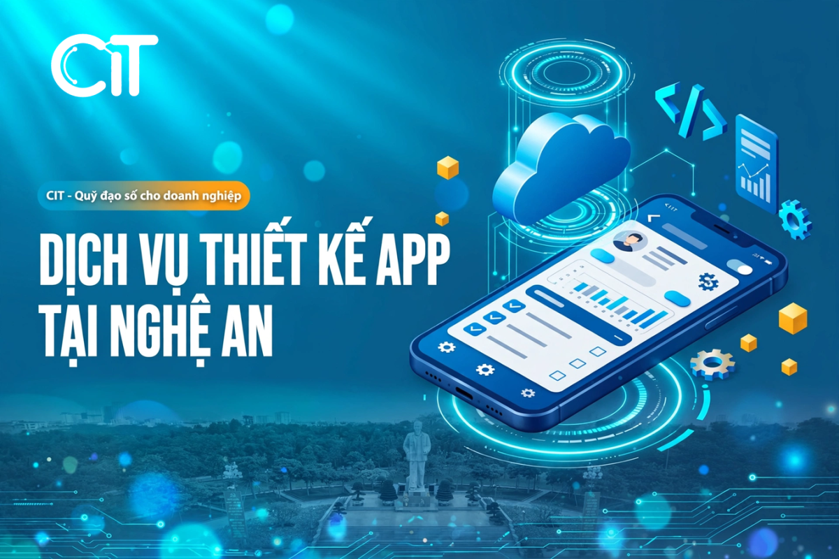 thiết kế app tại nghệ an