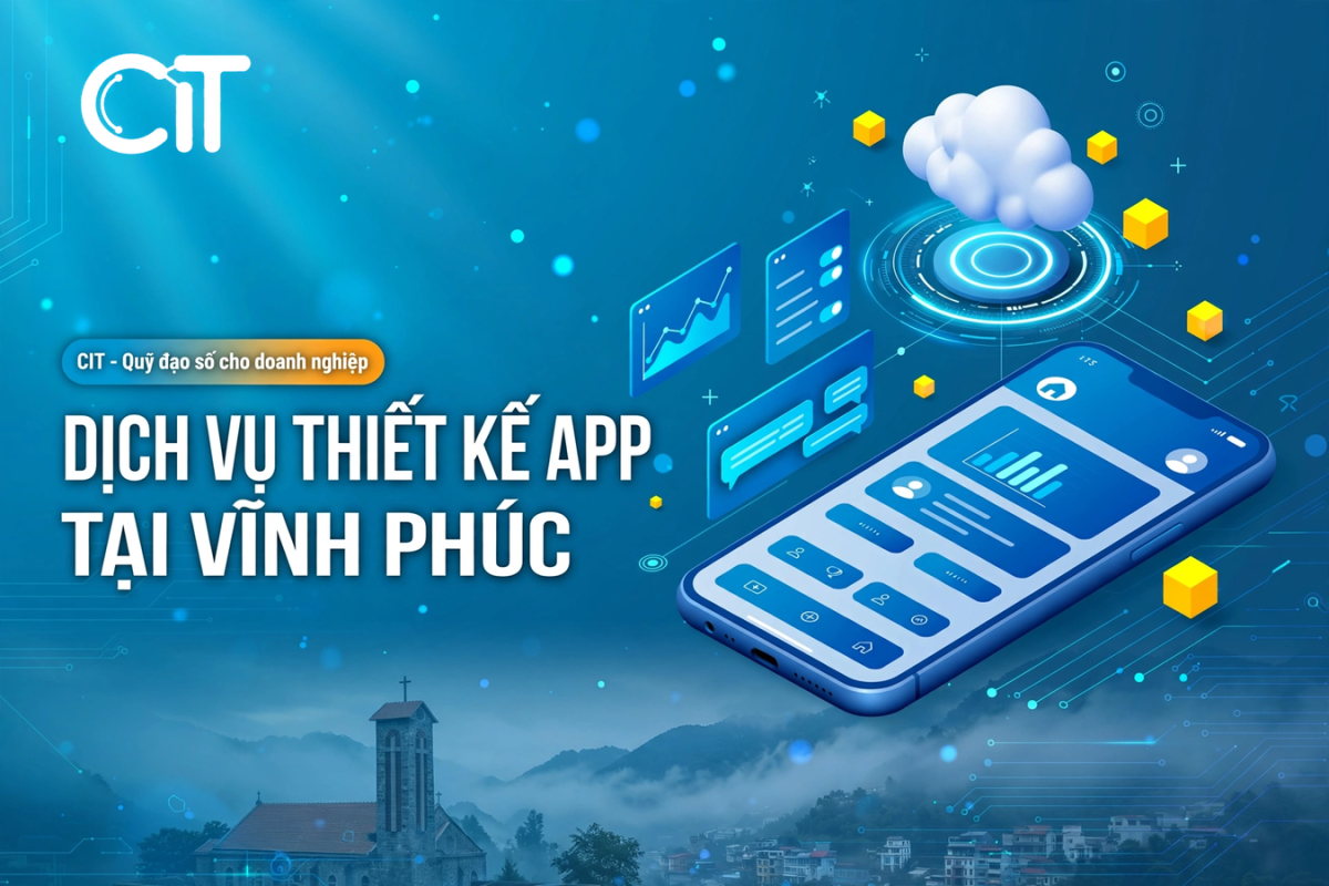 thiết kế app tại vĩnh phúc
