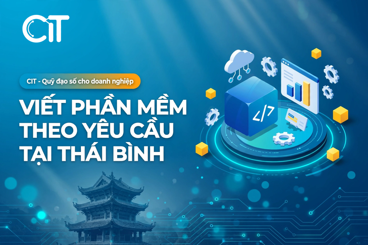Viết Phần Mềm Theo Yêu Cầu Tại Thái Bình – Từ Đồng Lúa Đến Nhà Máy KCN Ven Biển | CIT Group viết phần mềm theo yêu càu tại thái bình